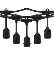 Girlanda Ogrodowa Zewnętrzna MALUS Łańcuch Świetlny 15m 15xE27 Lumiled