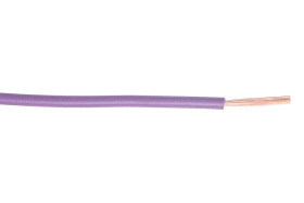 Przewód montażowy 1mm2 Fioletowy RS PRO PVC 17 AWG 450/750 V dł. 100m +70°C IEC 60332-1