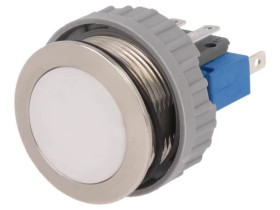 Przełącznik wandaloodporny Poz 2 SPDT 10A/250VAC IP67 RGB 3-102-776