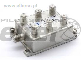 Rozdzielacz 1x6 SV-610 5-1000MHz wertykalny