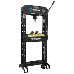 Sealey PPF301S Viking Floor Type Air/Hydraulic Press Sliding Ram &amp; Pedal 30T