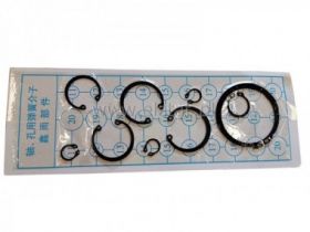 Zestaw pierścieni segera zewnętrznych 11-53mm