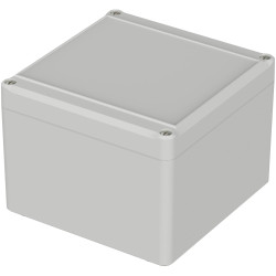 BOPLA 62227200 Euromas Outdoor polycarbonate case light grey robust