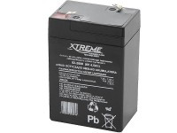 XTR4.5-6 Akumulator firmy żelowy XTREME 6V 4.5Ah wymiary: 70x47x107mm; masa: 0.75kg