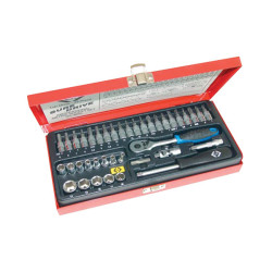 CK Tools T4655 Sure Drive 39 Piece Socket Set 1/4&quot; Drive