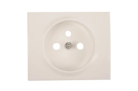 SISTENA LIFE Plakietka gniazda pojedynczego arctic 777027