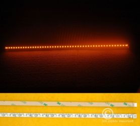 LISTWA LED 3528 48LED/0,51m 12V ŻÓŁTY