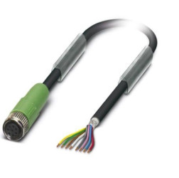 Przewód czujnik-siłownik Złącze A M8 liczba rdzeni 8 długość 1.5m Rodzaj A Żeńskie