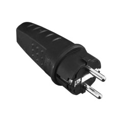 Wtyczka gumowa z/u 16A 2P+Z 230V UNISCHUKO IP44 WT-30G