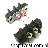 7602-000 Terminal Block 2 Pin Culvert THT TUSONIX