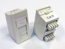 Gniazdo RJ45 UTP-6 typu Keystone ( wysokie)