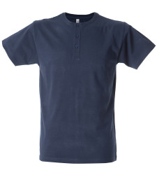 T-shirt, Niebieski, Bawełna 100%, M, Krótki