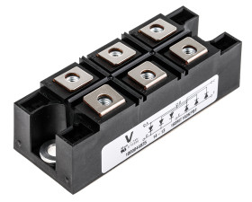 Moduł prostownika mostkowego Trójfazowy 200A 1600V Połączenie silikonowe INT-A-PAK