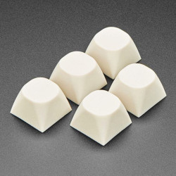 Milky White MA Keycaps for MX Compatible Switches - 5 pack