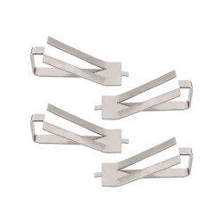 Uchwyt do mocowania szyby na stole drukarki 3D (klips typ A) - 4szt.