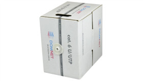 Kabel Utp Kat.6 U/Utp 4X2x0,51 Domnet 305M