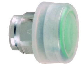 Główka przyc. ziel. kryta O 22, z sam. powr. -bez ozn. ZB4BP38