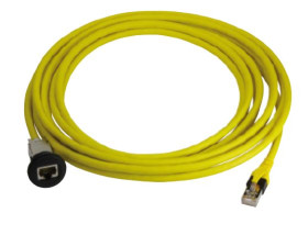 Rozszerzenie RJ Wtyczka RJ45/gniazdo RJ45 Cat6 Ekranowane porty: Port RJ45 HARTING