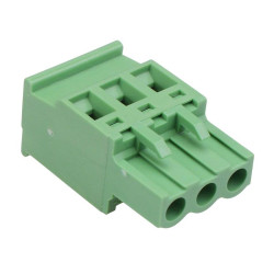 3-Way 5.00mm Vertical Pluggable Terminal Block 15A 300V