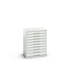 Szafa, kolor: Jasnoszary, materiał: , materiał: stal, 1000mm x 800mm x 550mm, Bott