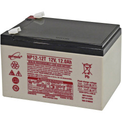 Enersys NP12-12 Genesis AGM Battery 12V 12Ah Maintenance-Free VDS Cert.