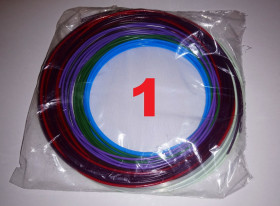Set #1 10x3m 1.75mm PLA Filament SET for 3D Pen, 3D Printer, Doodler