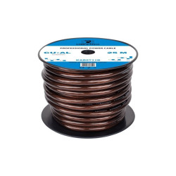 Przewód zasilający do AUDIO 12mm 2Ga CZARNY 1mb lub wielokrotność / KAB0711B