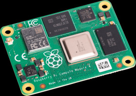 CM4101008 Raspberry Pi Compute Module 4, 1GB RAM, 8GB eMMC, WLAN