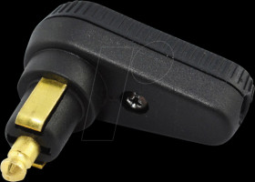 BA12 Motorcycle - angle plug, DIN4165, 8 A