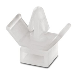 Uchwyt opaski kablowej do opasek 8mm długość 20.5mm szerokość 10 mm średnica otworu 6.5mm Phoenix Contact Czarny