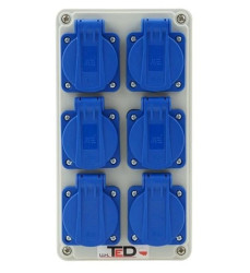 Rozdzielnica budowlana BIWAK 6Gs 230V 02.020