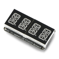 Wyświetlacz alfanumeryczny 0,54'' 4-znakowy - zielony - STEMMA QT / Qwiic - Adafruit 2160