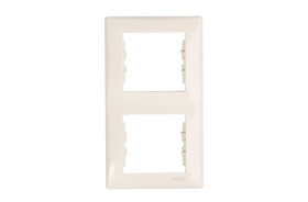Sedna Ramka podwójna pionowa kremowa SDN5801123