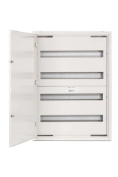 Rozdzielnica modułowa n/t z zamkiem NRPSM 96 /4X24/ Z RAL 9003 96-4-24-2