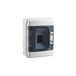 IP65 PC Rozdzielnica modułowa 1x4 ECOLOGY (1500V DC) PE+N