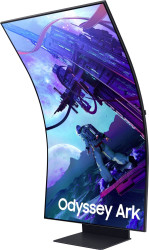 Samsung Odyssey Ark S55CG970NU Monitor EEK G (A - G) 139.7 cm (55 cal) 3840 x 2160 px 16:9 1 ms DisplayPort, HDMI, słuch
