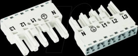 770-225 WINSTA® MIDI socket, 5-pin, without strain relief