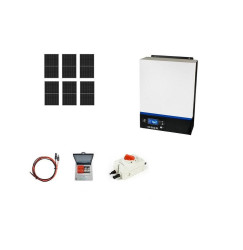 Hybrydowy zestaw solarny off-grid ESB-3kW-24 MPPT 6xPV