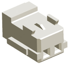 Obudowa złącza 2-pinowe -rzędowe raster: 1.5mm TE Connectivity Żeński Montaż na kablu AMP Mini CT Złącze przewód