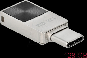 54085 USB Memory Stick, USB 3.2 Gen 1, 128 GB, USB-C, Mini