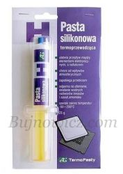 Pasta silikonowa H termoprzewodzÄca strzykawka 25g