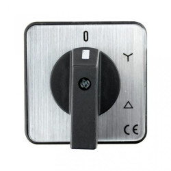 Łącznik krzywkowy bez obudowy, do wbudowania, 16A do rozruchu silników w układzie gwiazda - trójkąt NŁK-16-GWTR 21659