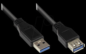2711-S03 USB 3.0 male A &gt; female A, 3m