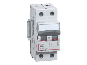 Rozłącznik izolacyjny 1-fazowy 2P 32A 400V AC FR302 406445 LEGRAND