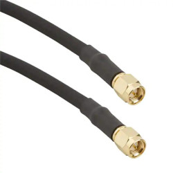 Coaxial cable, SMA plug (straight) to SMA plug (straight), 50 Ω, LMR 195, 914 mm, 135101-21-36.00