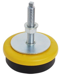 Stopka regulowana M16 długość gwintu 120mm 1500kg RS PRO 60 Shore A