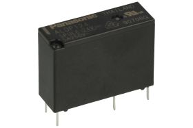 Przekaźnik; elektromagnetyczny miniaturowy; ALDP124; 24V; DC; 1 styk zwierny; 5A; 250V AC; 3A; 30V DC; do druku (PCB); Panasonic
