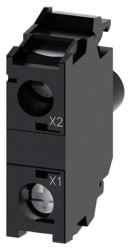 Oprawka blok LED niebieski 24V AC-DC montaż czołowy przył śrubowe SIRIUS ACT 3SU1401-1BB50-1AA0