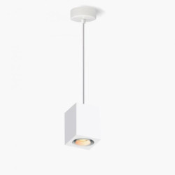 Oprawa wisząca Kanopus-1 biały gips, GU10, AR210026WG