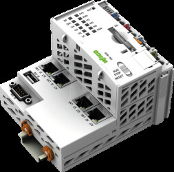 750-8215 PFC200 controller, 2nd generation, 4 x ETHERNET, CAN, CANopen